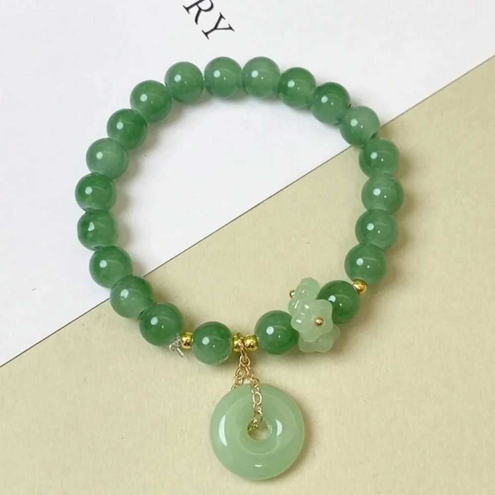 JADE ANGIE STATEMENT BRACELET